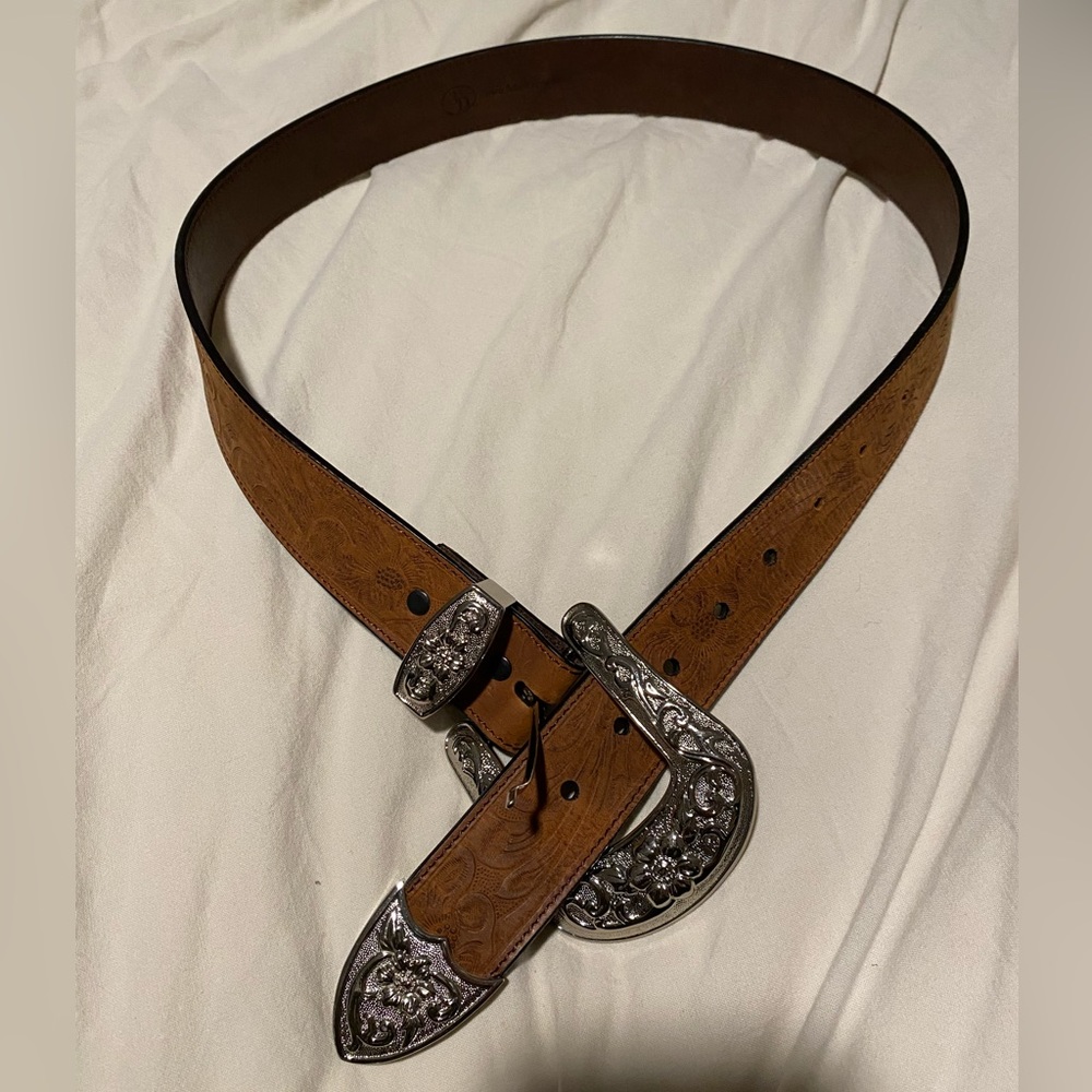 Western Leather Belt